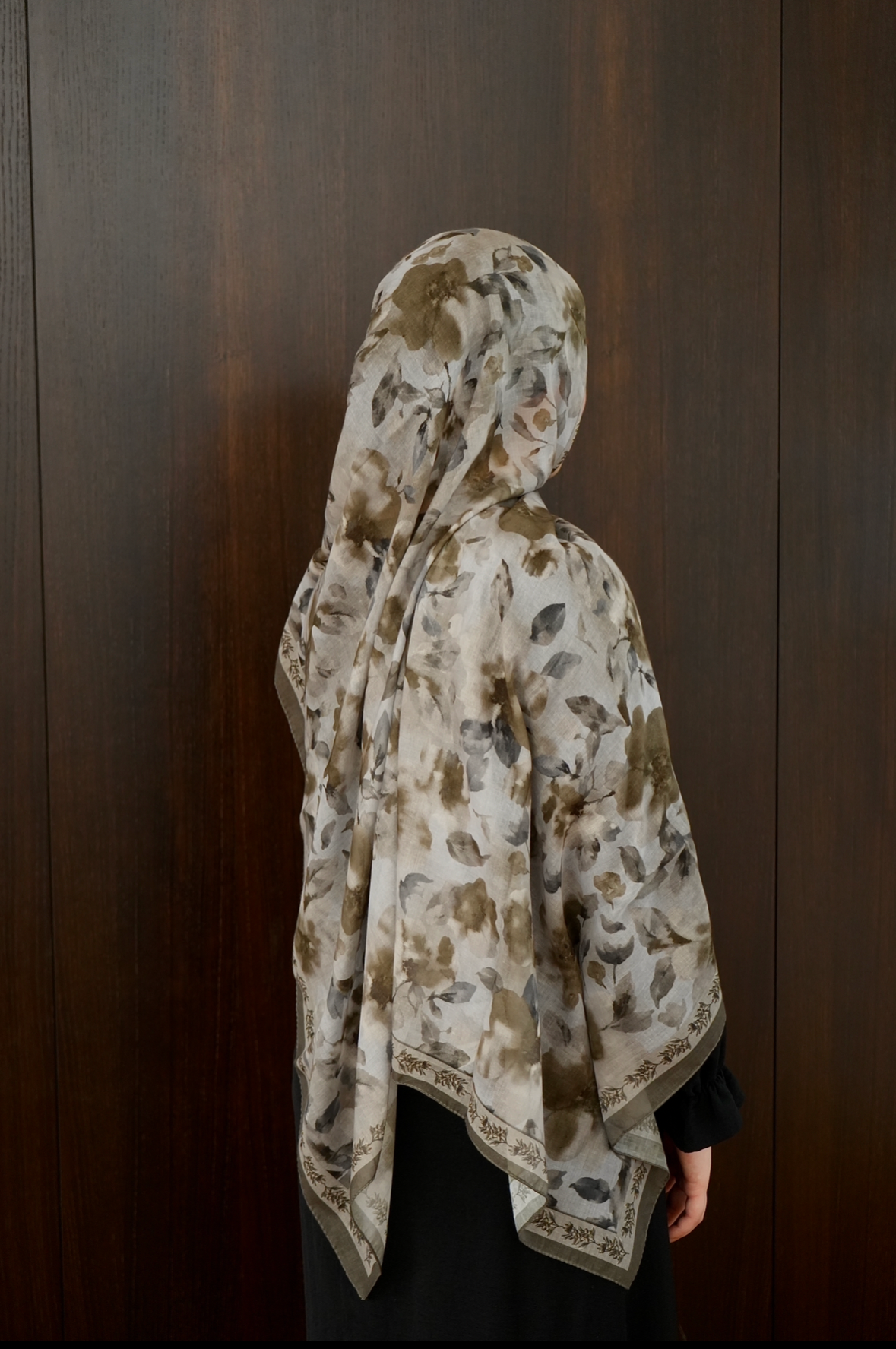 Viscose Hijab Haki
