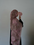 Printed Hijab Baumwolle Rosa