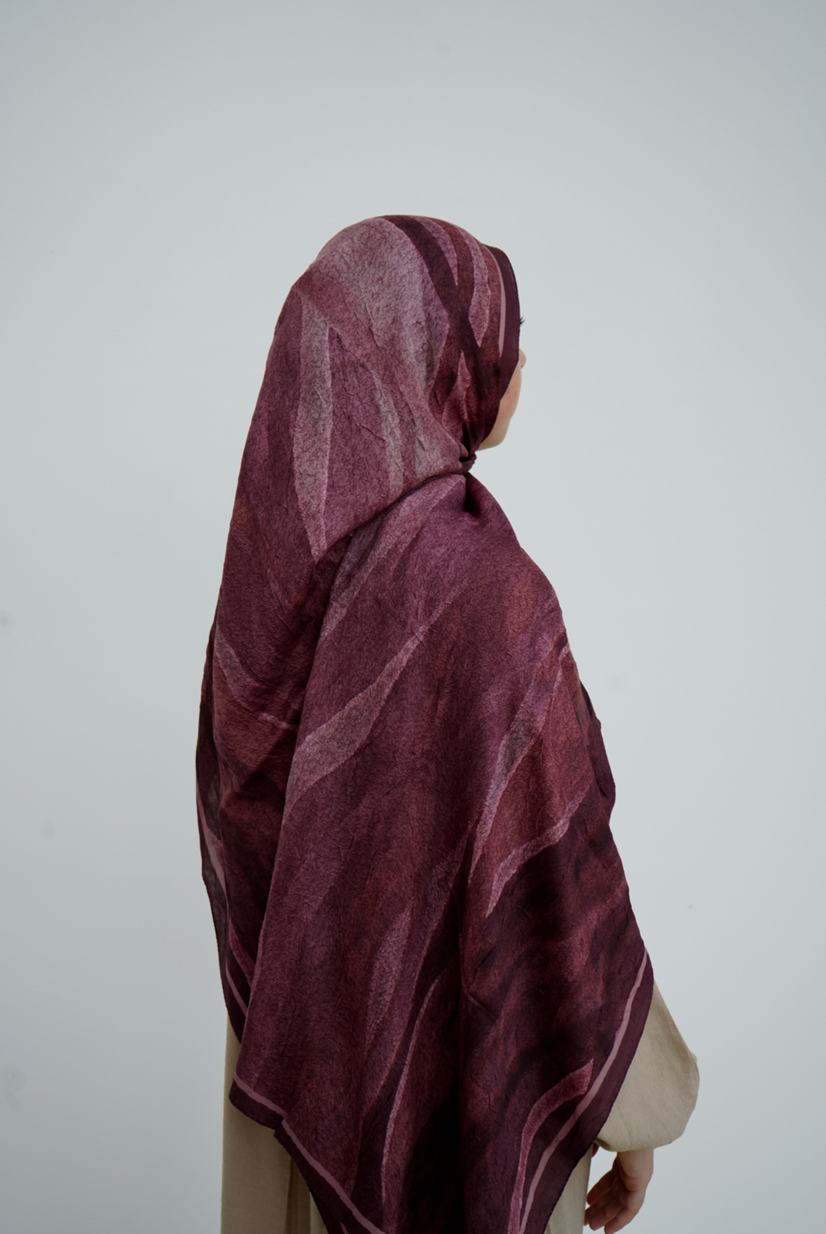 Ebruel Hijab aus Baumwolle