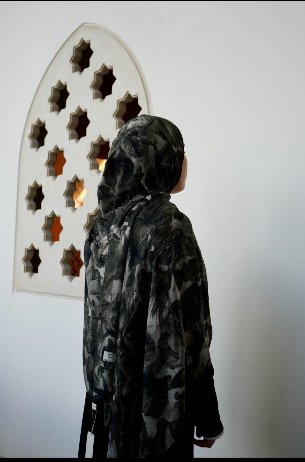 Viscose Hijab Schwarz