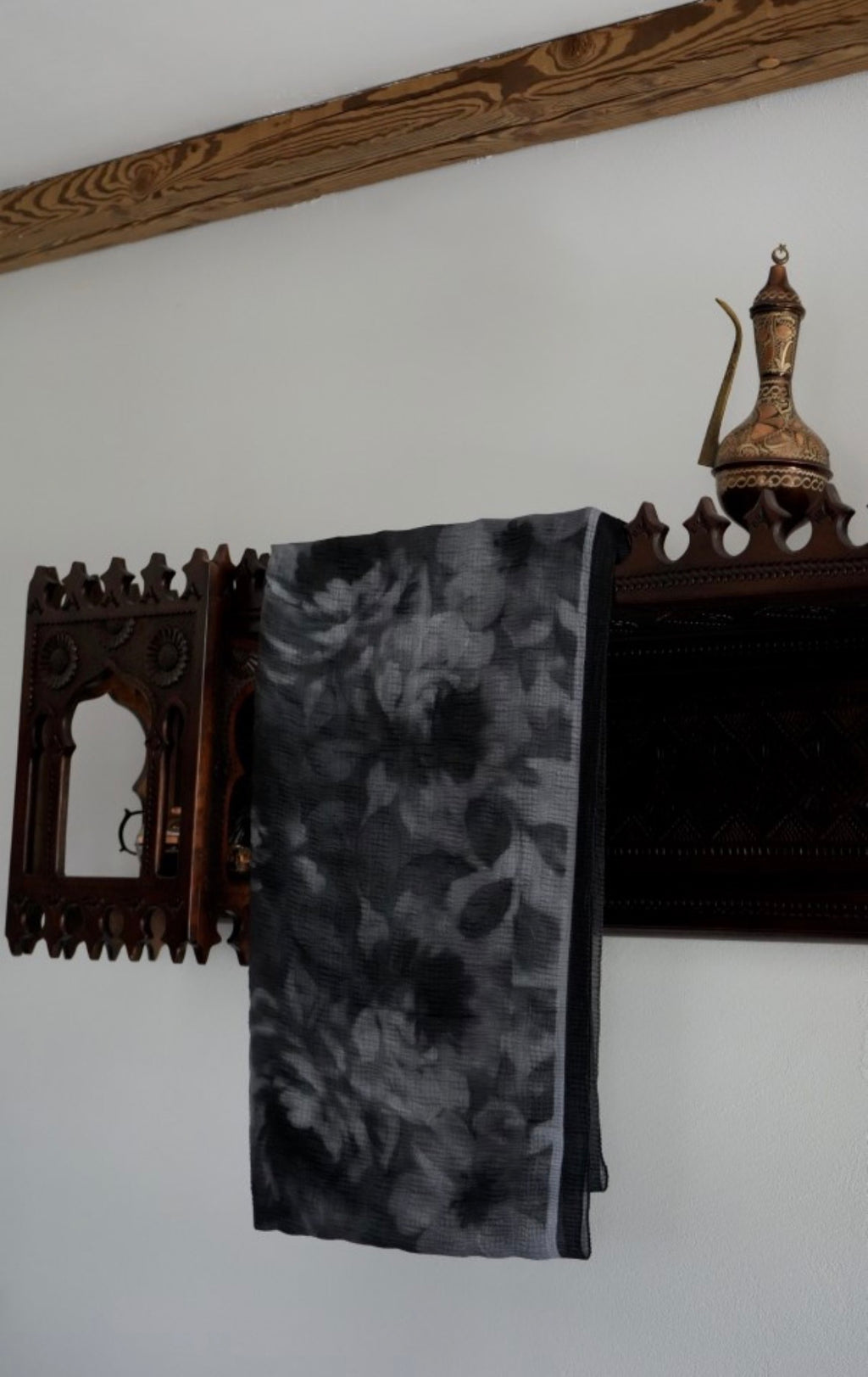 Muselin Hijab mit Design