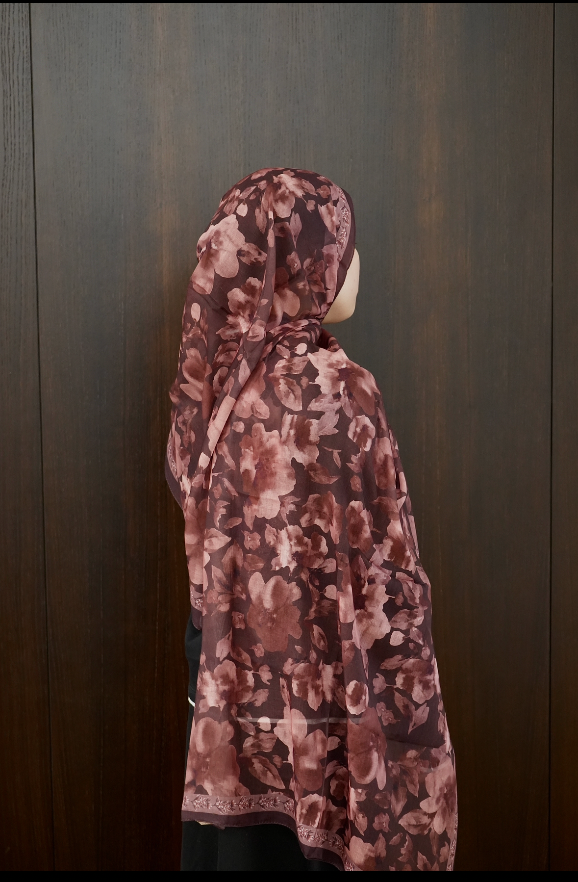 Viscose Hijab Weinrot
