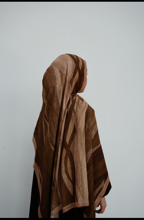 Ebruel Hijab aus Baumwolle
