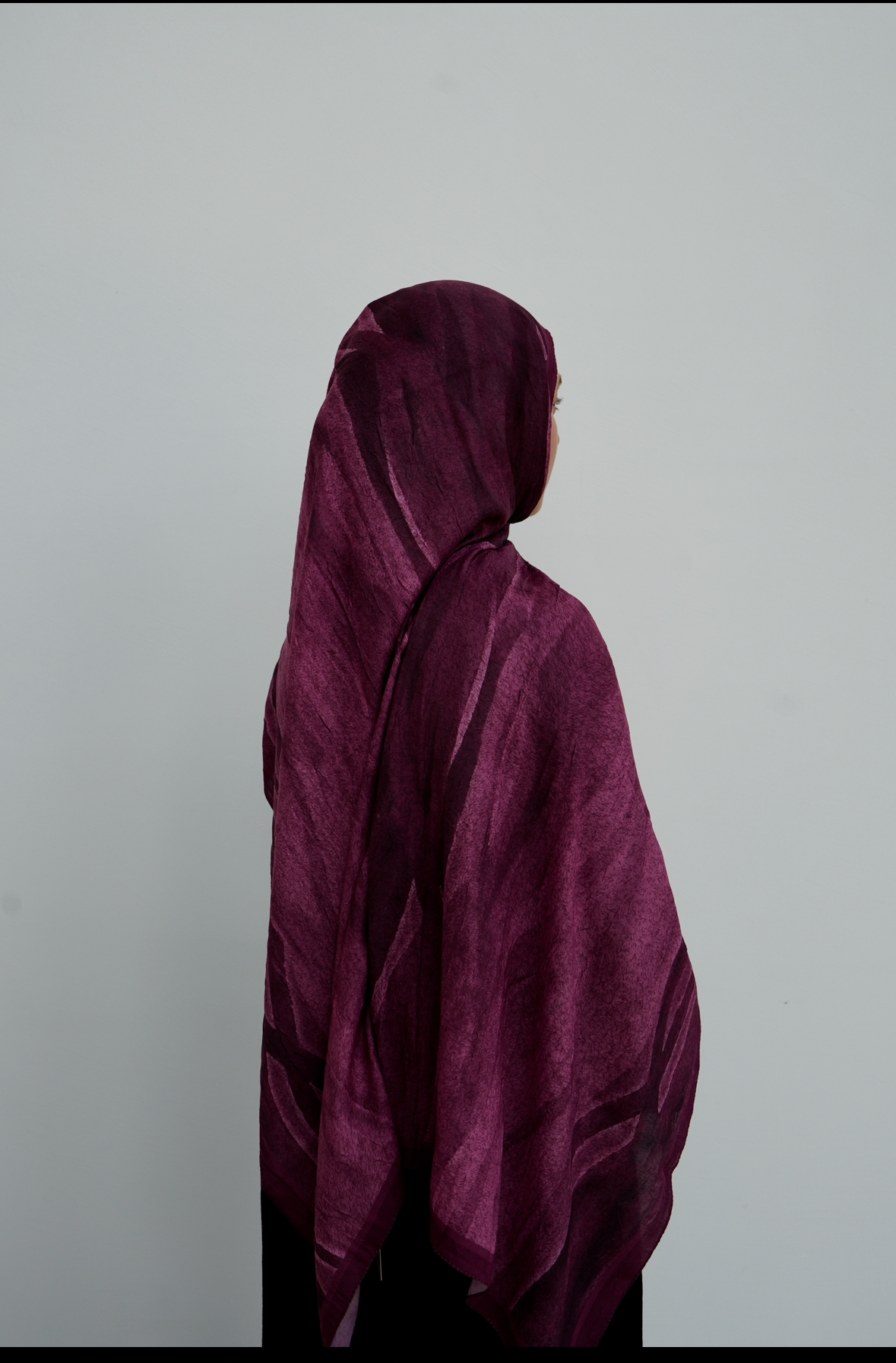 Ebruel Hijab aus Baumwolle