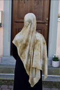Baumwollhijab Buttergelb