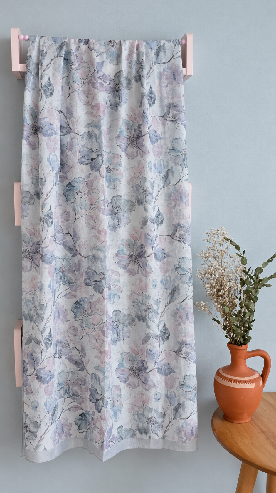 Lotus Hijab Blaurosa