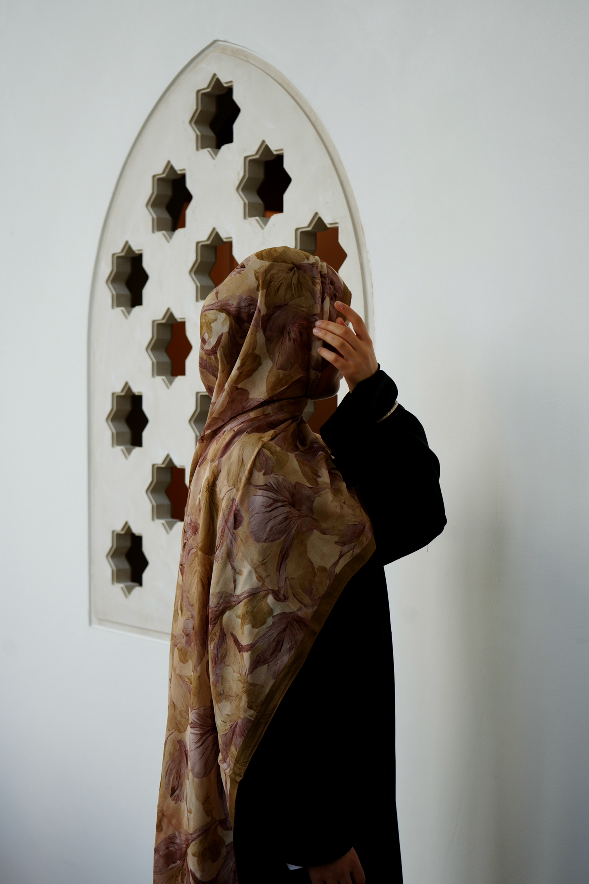 Viscose Hijab Braunrosa