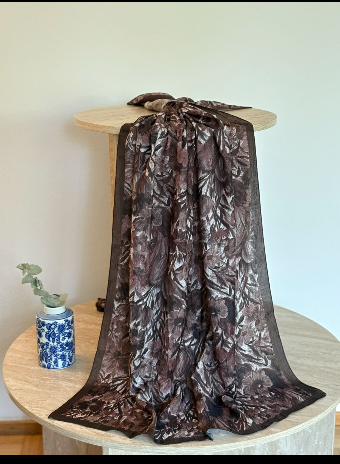Floral Baumwollhijab